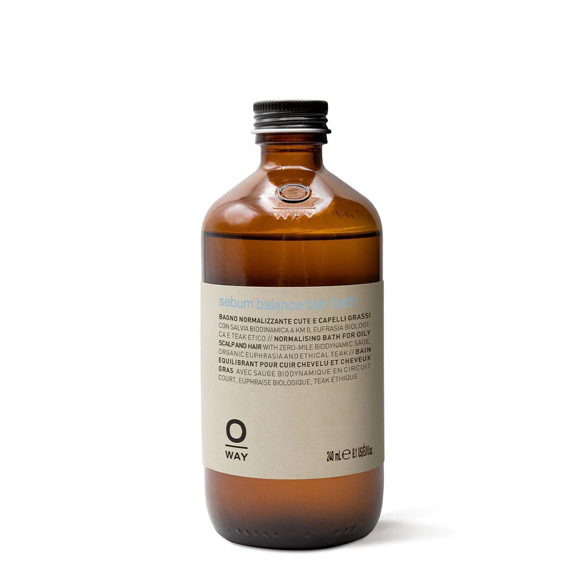 sebum balance hair bath