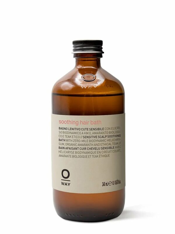 soothing hair bath