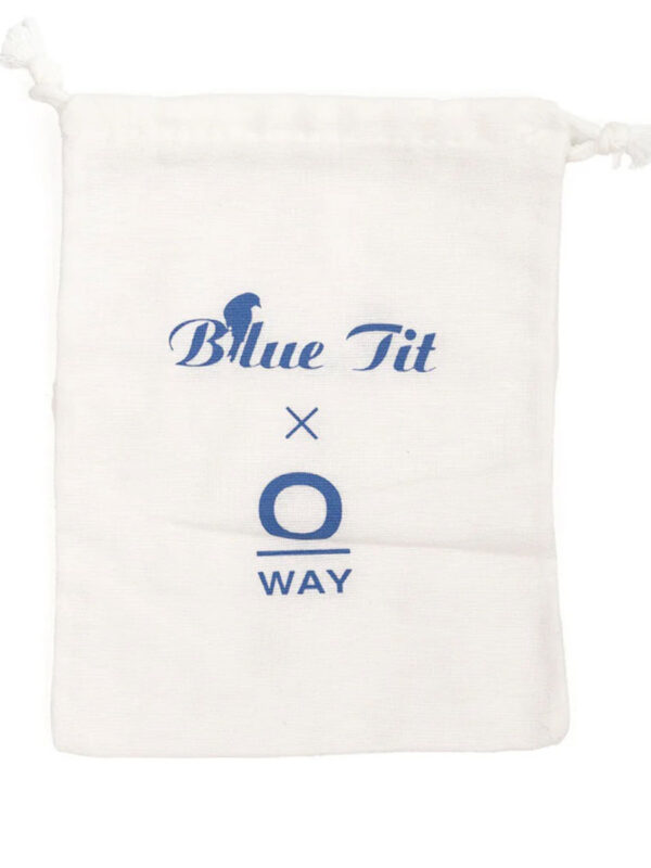 blue tit x oway cotton pouch