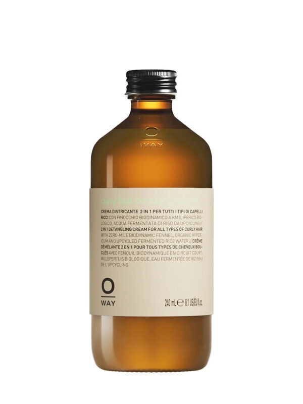 Curly hair combing cream